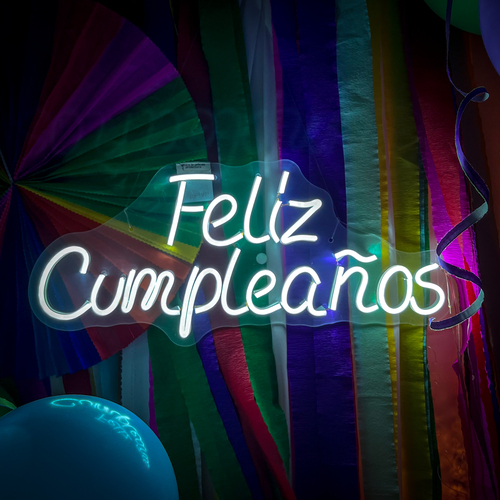 Foto 2 | Letrero Led Neón Isha Laser 'Feliz Cumpleaños'