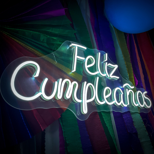 Foto 5 pulgar | Letrero Led Neón Isha Laser 'Feliz Cumpleaños'