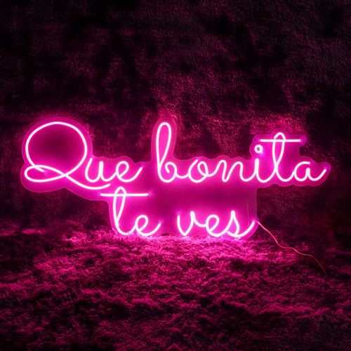 Foto 3 pulgar | Letreros Led Neón Isha Laser 'Que Bonita Te Ves'