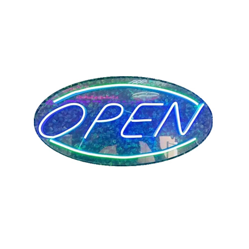 Letrero Neón Led Open Luminoso Decorativo