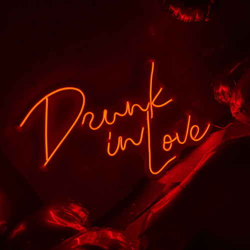 Foto 2 | Letrero Led Neón Drunk In Love Fiesta Luminoso Decorativo