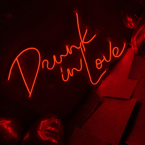 Foto 4 | Letrero Led Neón Drunk In Love Fiesta Luminoso Decorativo