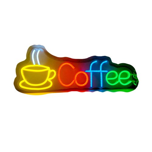 Letrero Led Neón Coffee Luminoso Decoracion Negocio