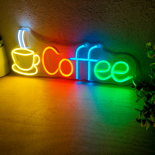 Foto 4 pulgar | Letrero Led Neón Coffee Luminoso Decoracion Negocio