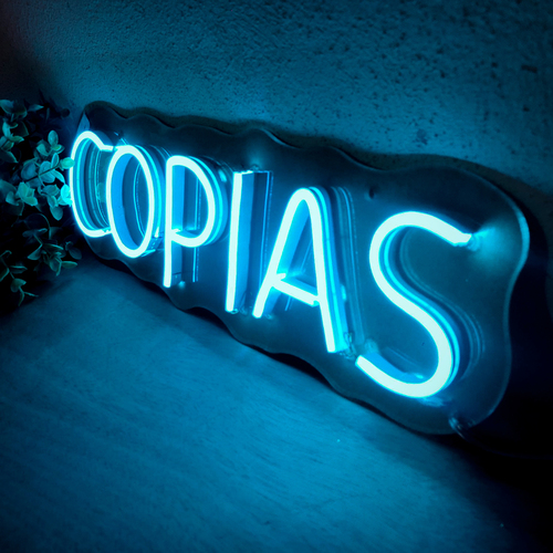 Foto 4 pulgar | Letrero Led Neón Copias