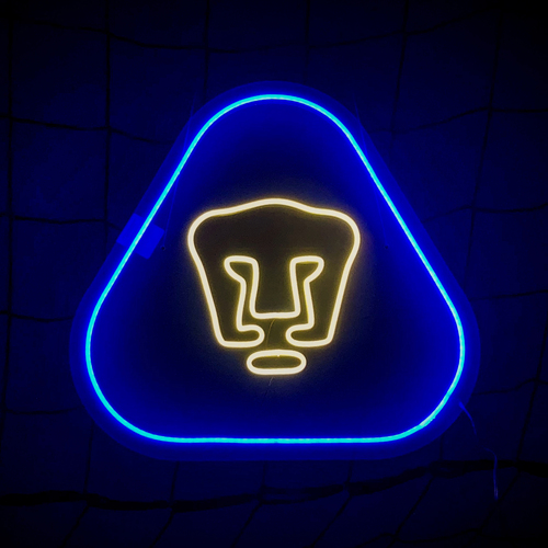Foto 3 pulgar | Letrero Led Neón Escudo Pumas Decoración Luminosa