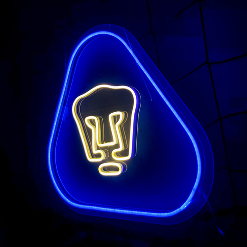 Foto 4 pulgar | Letrero Led Neón Escudo Pumas Decoración Luminosa