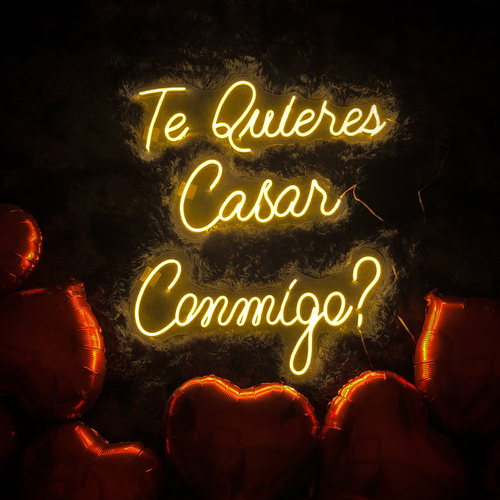 Foto 2 | Letrero Led Neón Te Quieres Casar Conmigo? Decorativo Luminoso