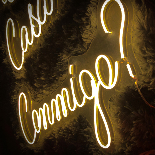 Foto 5 | Letrero Led Neón Te Quieres Casar Conmigo? Decorativo Luminoso