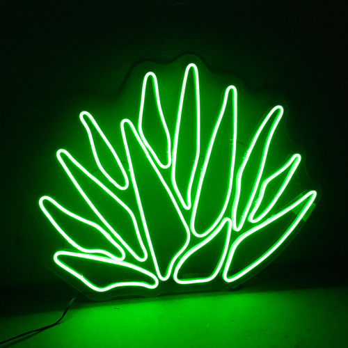 Foto 3 pulgar | Letrero Led Neón Maguey Decorativo Luminoso Evento