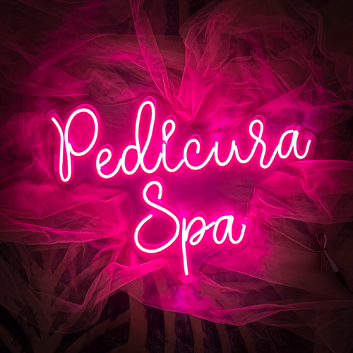 Foto 3 pulgar | Letrero Led Neón Pedicura Spa Decorativo Belleza Luminoso Negocio
