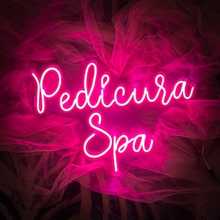 Foto 2 | Letrero Led Neón Pedicura Spa Decorativo Belleza Luminoso Negocio