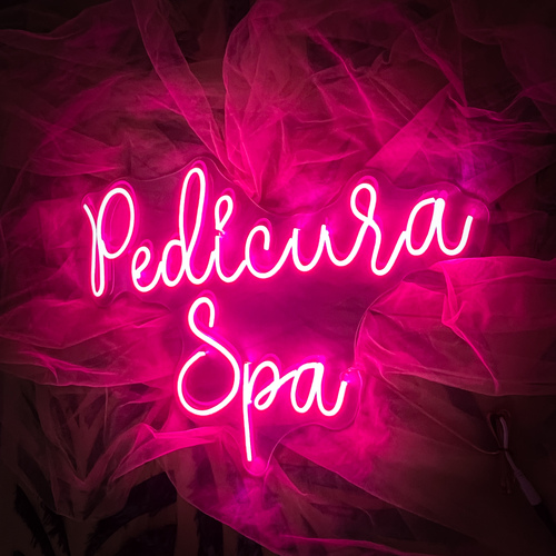 Foto 4 pulgar | Letrero Led Neón Pedicura Spa Decorativo Belleza Luminoso Negocio