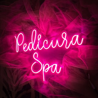 Foto 3 | Letrero Led Neón Pedicura Spa Decorativo Belleza Luminoso Negocio