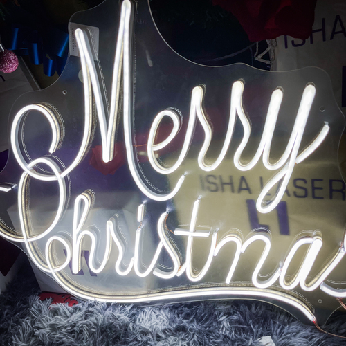 Foto 6 pulgar | Letrero Led Neón Merry Christmas Decorativo Luminoso