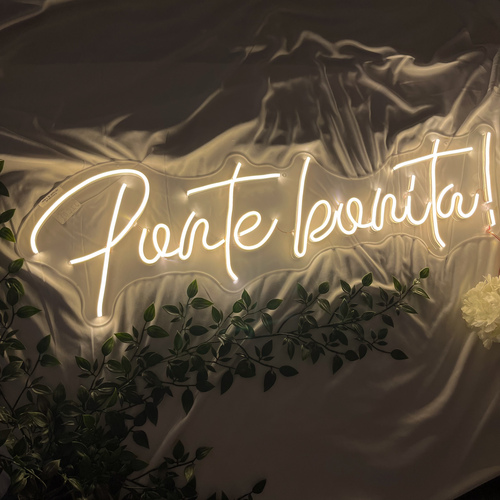 Foto 4 pulgar | Letrero Led Neón Ponte Bonita Luminoso Decorativo