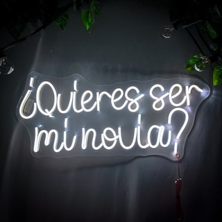 Foto 2 | Letrero Led Neón Quieres Ser Mi Novia Decorativo Luminoso Amor