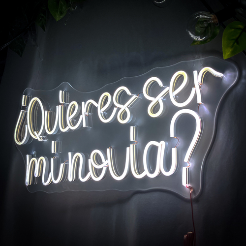 Foto 3 | Letrero Led Neón Quieres Ser Mi Novia Decorativo Luminoso Amor