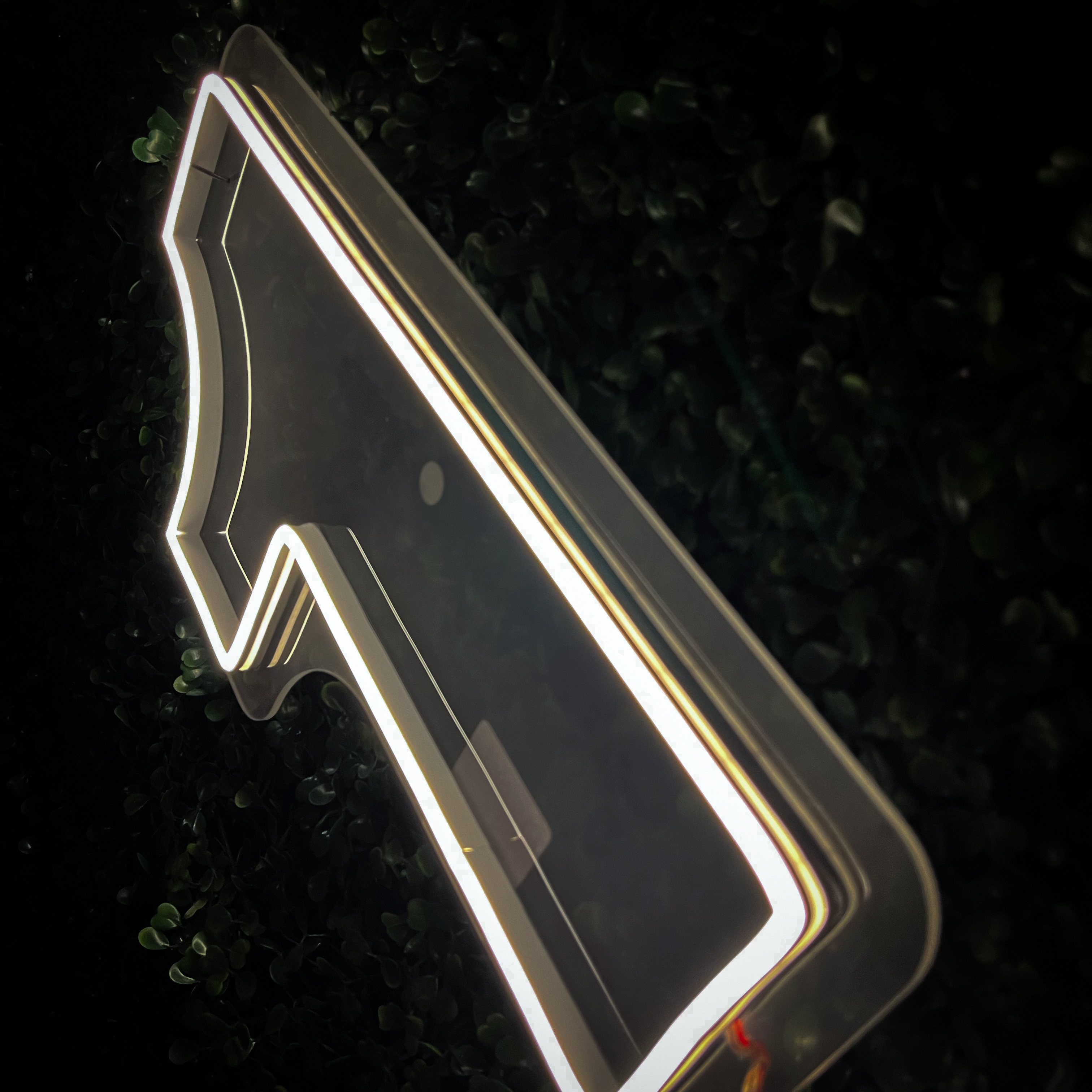 Foto 5 | Letrero Led Neón Número 1 Luminoso Decorativo Fiesta 80x37cm