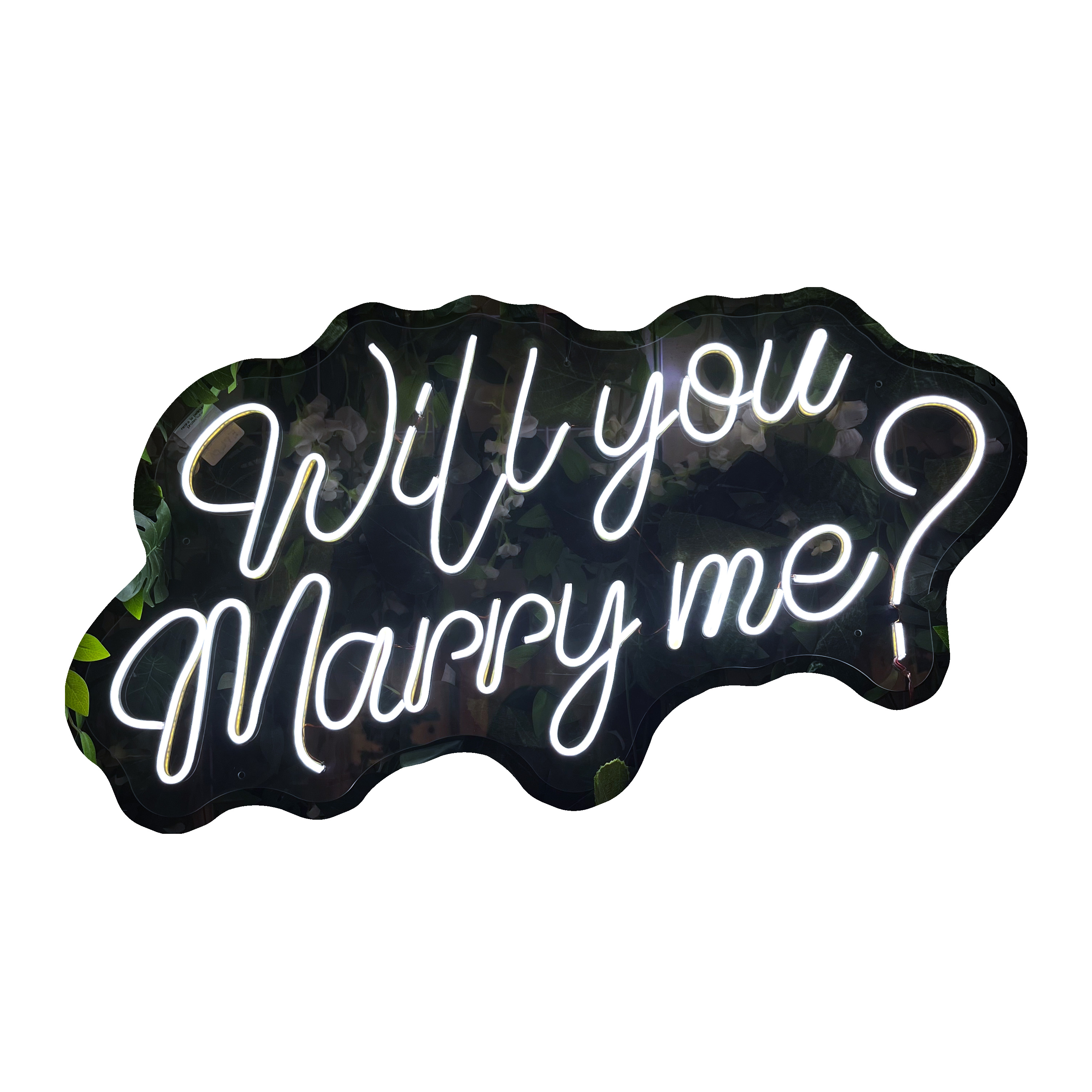 Foto 1 | Letrero Led Neón Will You Marry Me? Luminoso Decorativo