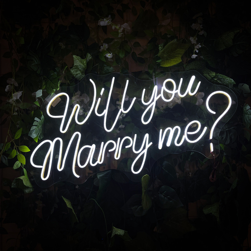Foto 3 pulgar | Letrero Led Neón Will You Marry Me? Luminoso Decorativo