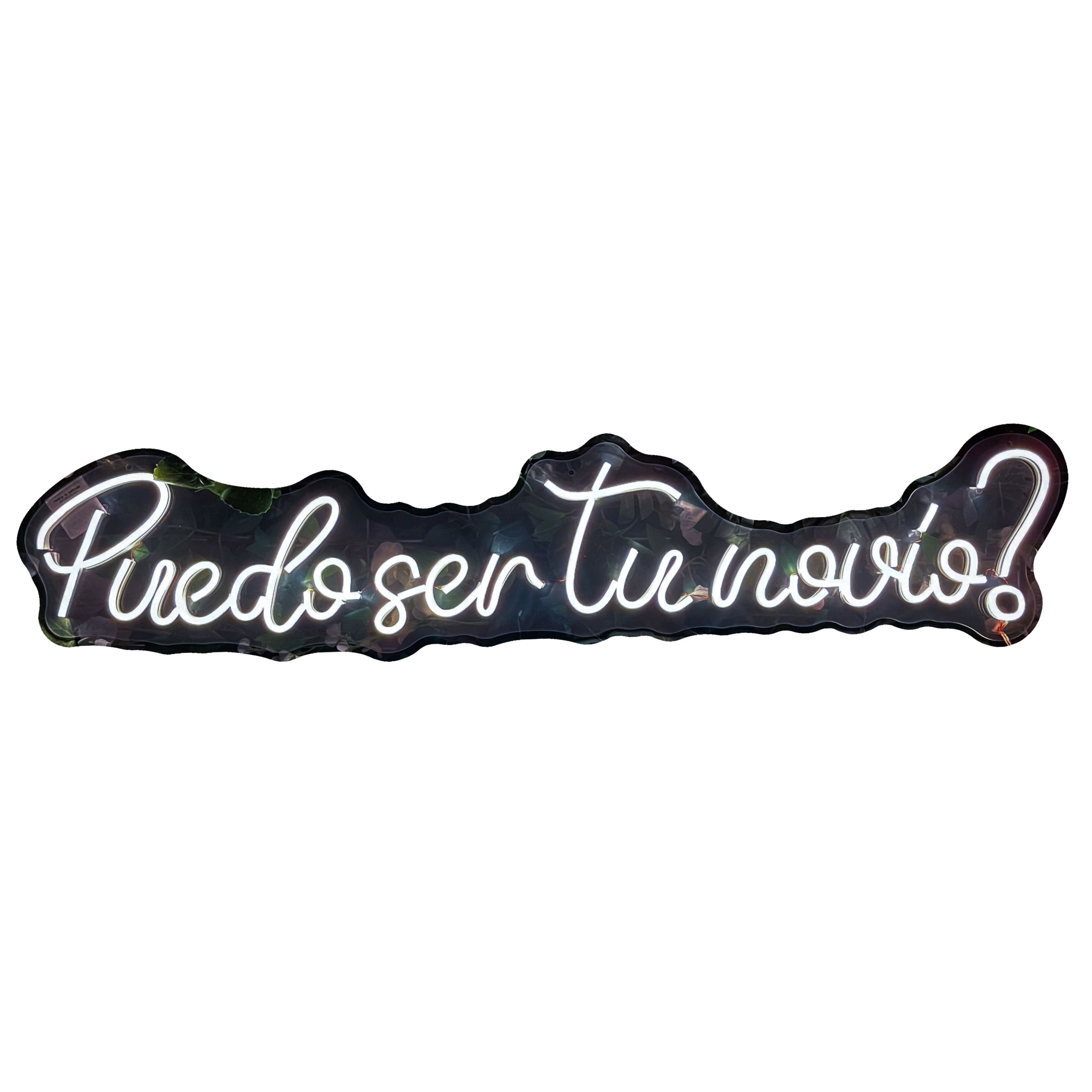 Foto 1 | Letrero Led Neón Puedo Ser Tu Novio? Amor Luminoso Decoración