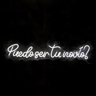 Foto 2 | Letrero Led Neón Puedo Ser Tu Novio? Amor Luminoso Decoración