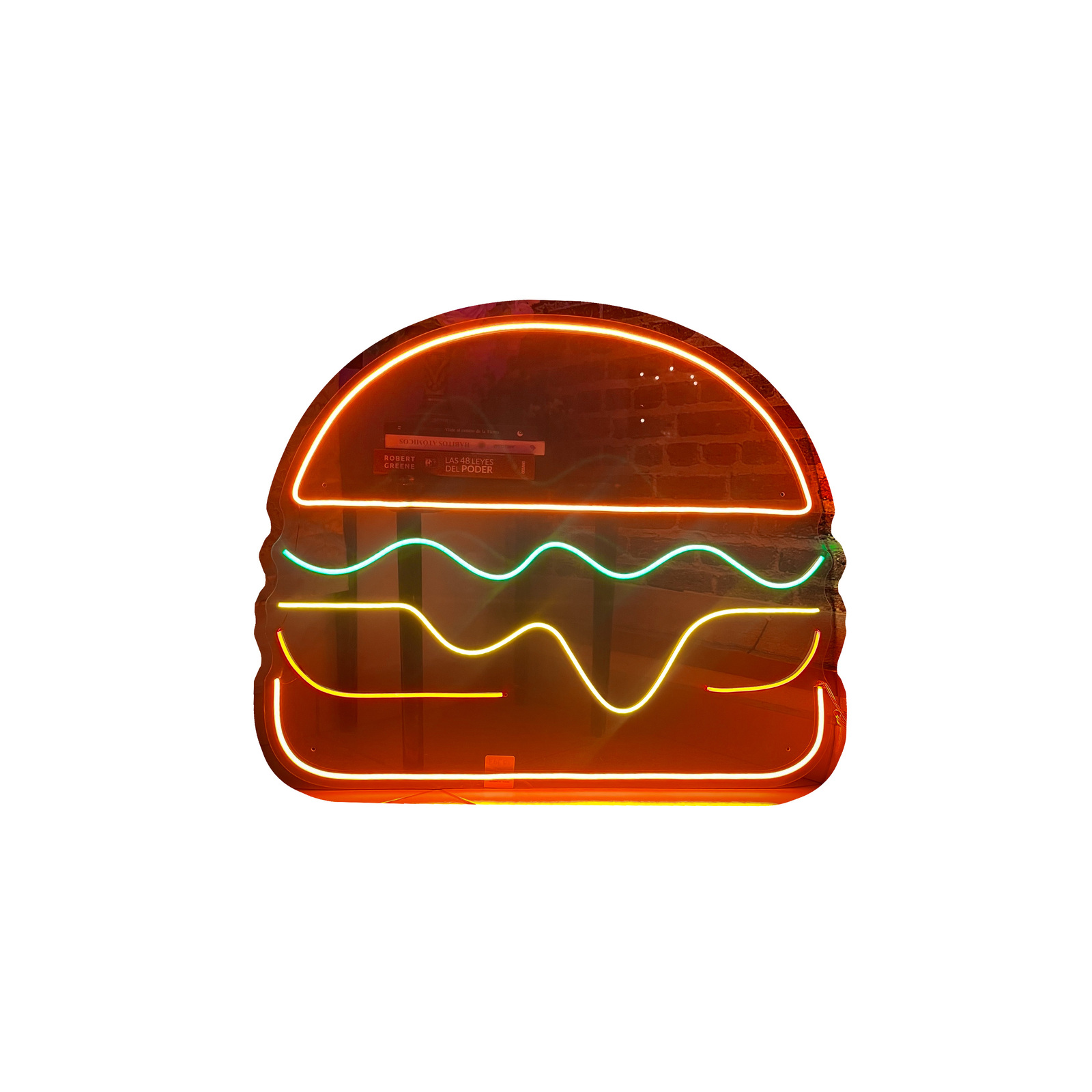 Foto 1 | Letrero Led Neón Isha Laser Hamburguesa