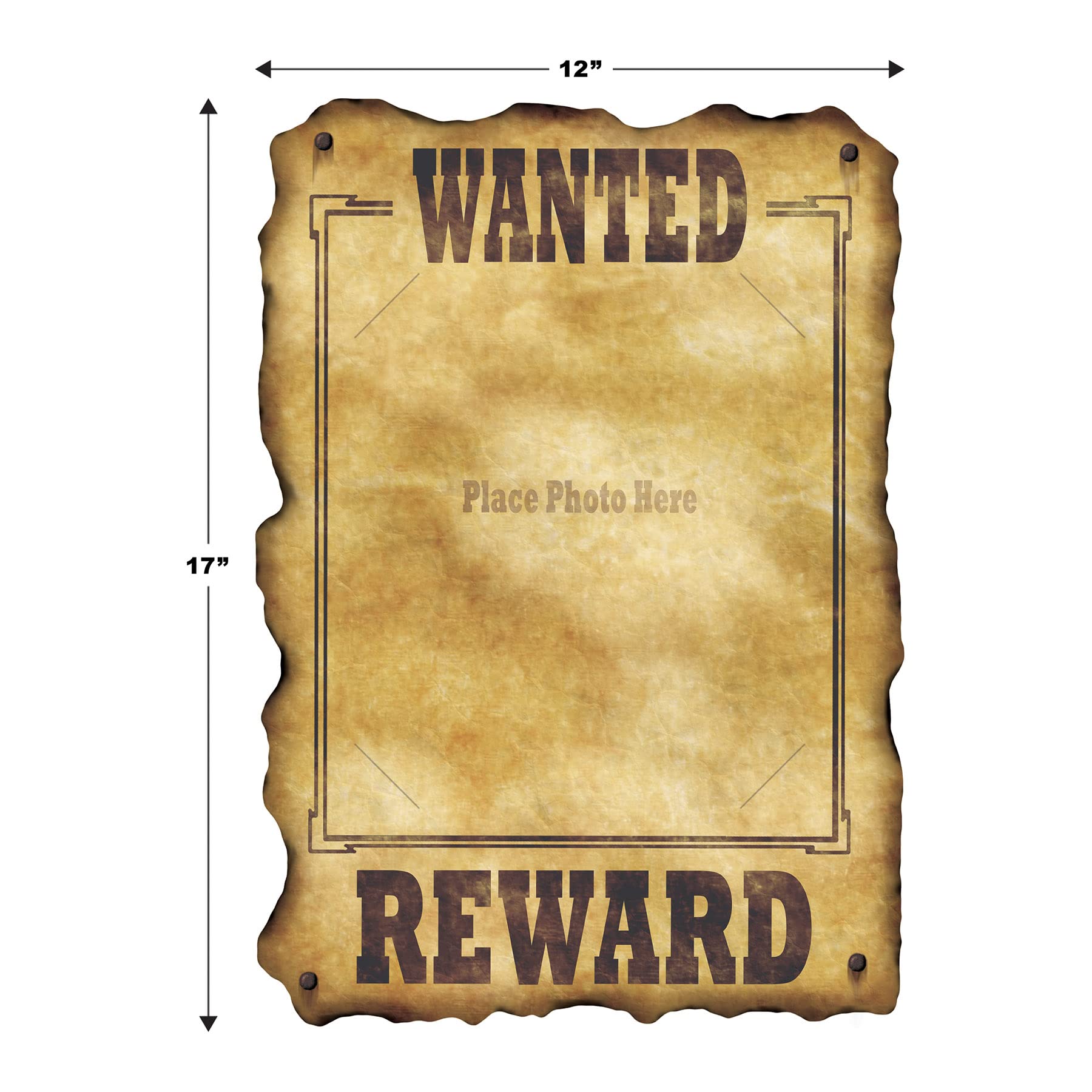 Foto 3 pulgar | Letrero Party Accessory Beistle Western Wanted Para Fotos De 8 X 10 - Venta Internacional.