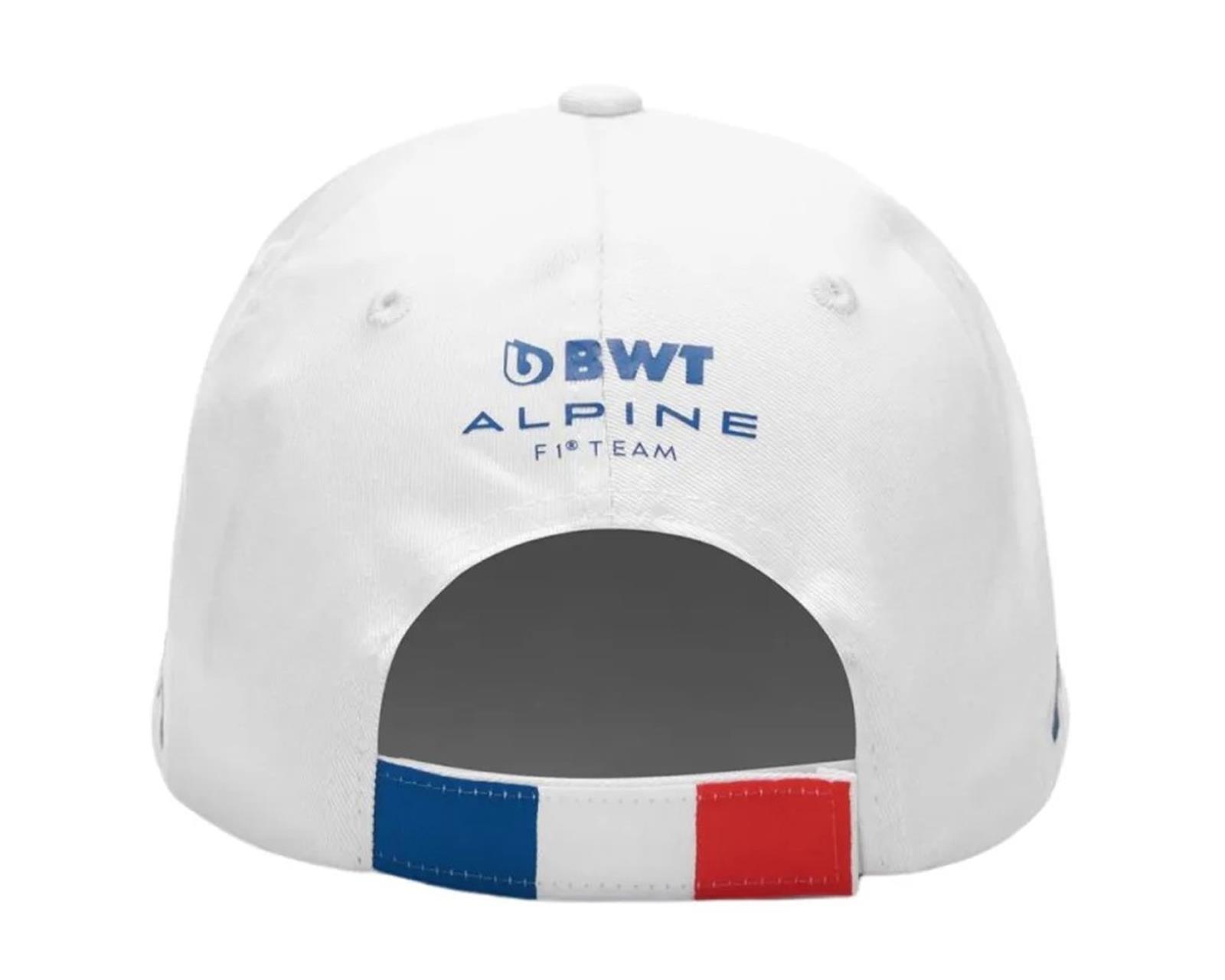 Foto 5 pulgar | Gorra Motorsports Kappa Supporter Adoflat Alpine F1 Blanca