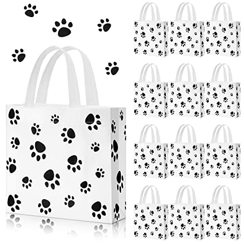 Bolsas De Regalo Para Perros, Bolsa Con Estampado De Patas, Regalo Para Fiestas De Perros, 20 Piezas - Venta Internac $700