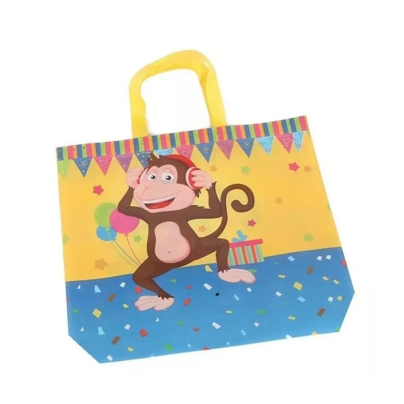 Foto 3 pulgar | Bolsas Reutilizables Animadas Para Regalo 39x30 Cm 12 Piezas - Venta Internacional