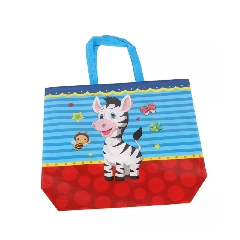 Foto 5 pulgar | Bolsas Reutilizables Animadas Para Regalo 39x30 Cm 12 Piezas - Venta Internacional