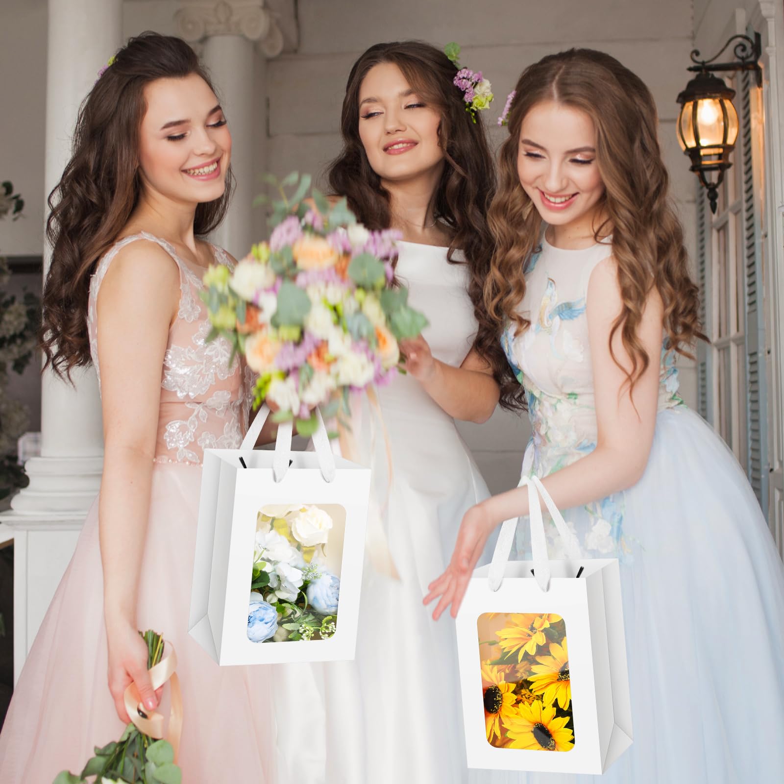 Foto 6 pulgar | Bolsas de Regalo Zhanmai 36 Piezas con Ventana Transparente- Venta Internacional