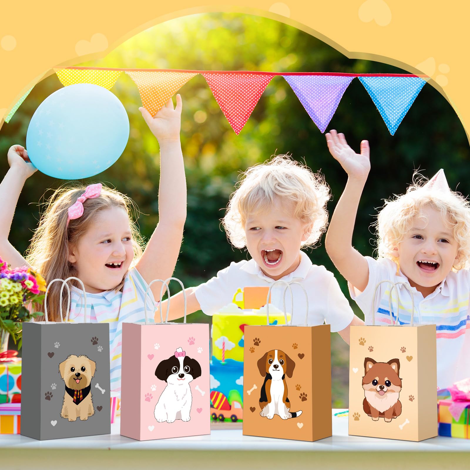 Foto 4 pulgar | Bolsas de Regalo Cachorros Zhanmai 24 Unidades - Venta Internacional