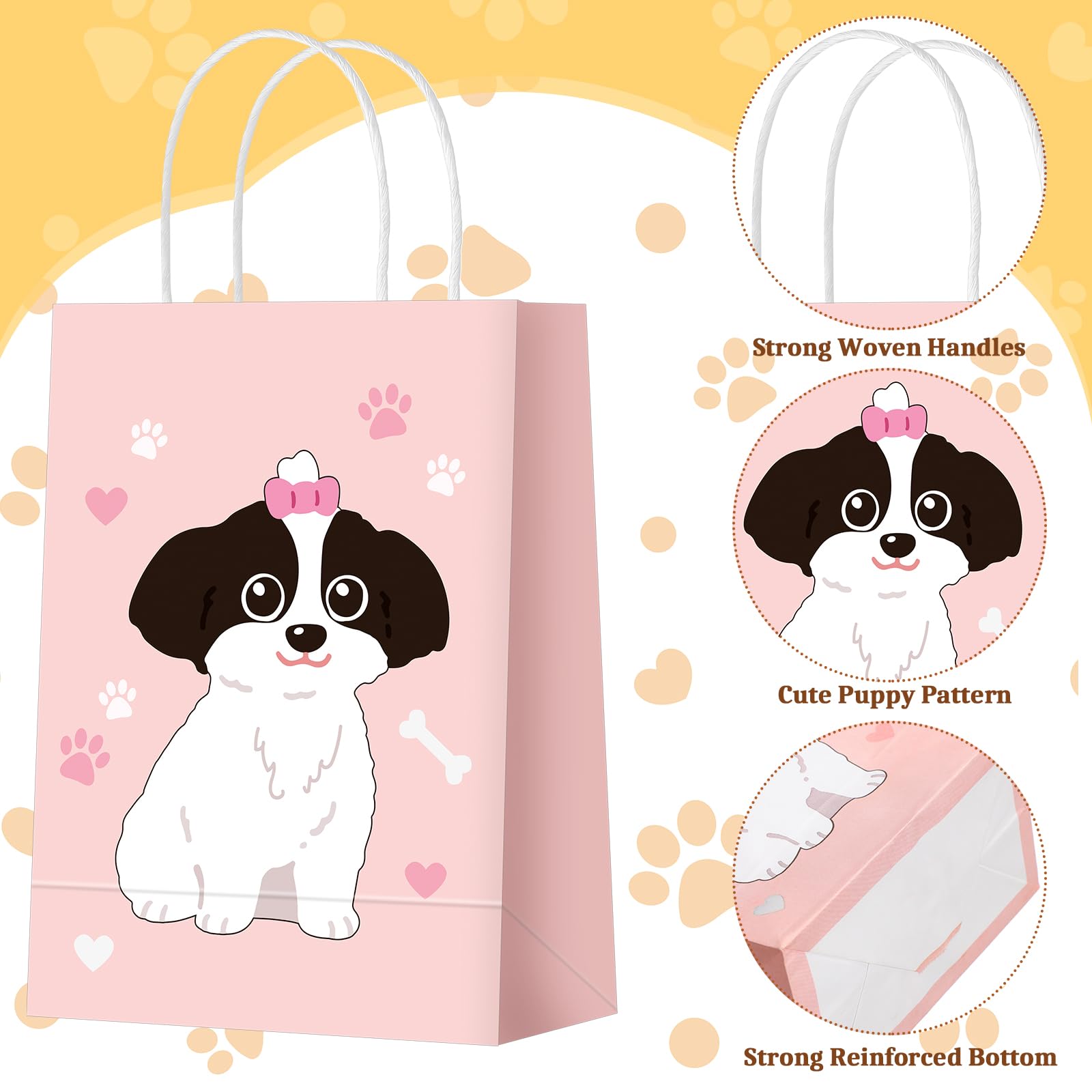 Foto 6 pulgar | Bolsas de Regalo Cachorros Zhanmai 24 Unidades - Venta Internacional