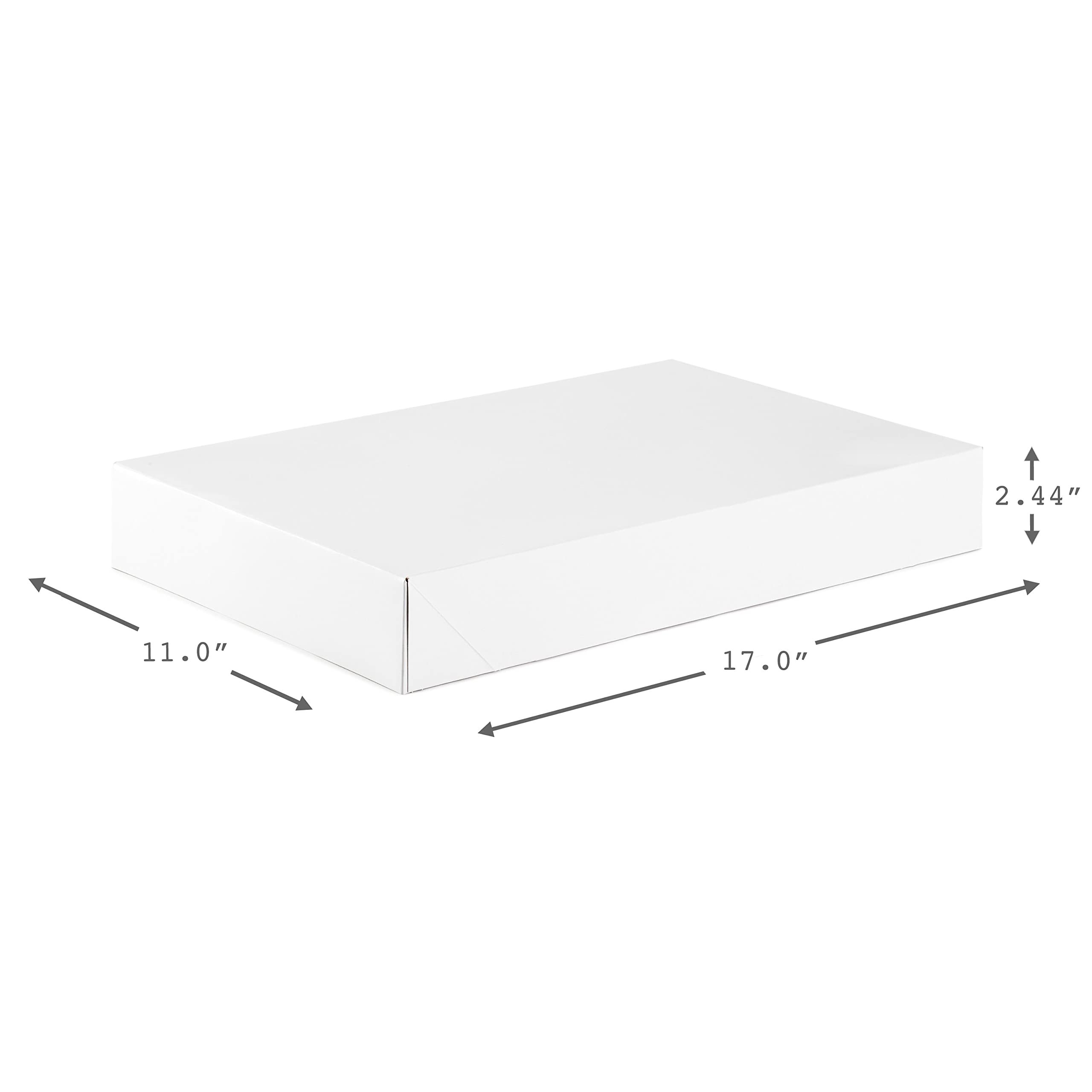 Foto 3 | Cajas De Regalo Hallmark Xl Con Tapa, 12 Cajas Para Batas, Color Blanco - Venta Internacional.