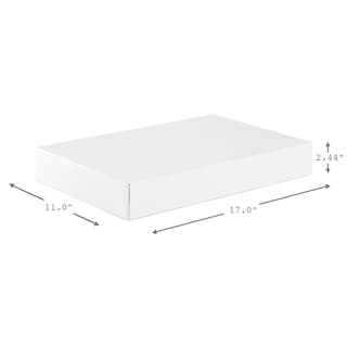 Foto 3 | Cajas De Regalo Hallmark Xl Con Tapa, 12 Cajas Para Batas, Color Blanco - Venta Internacional.