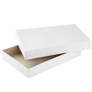 Foto 6 | Cajas De Regalo Hallmark Xl Con Tapa, 12 Cajas Para Batas, Color Blanco - Venta Internacional.