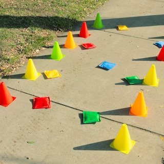 Foto 4 | Set De Pufs Cornhole Super Z Outlet De Nailon Para Niños (12) - Venta Internacional.