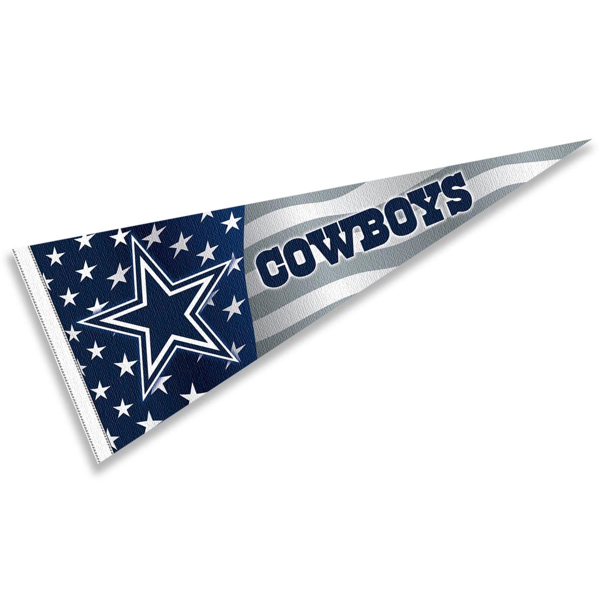 Foto 2 pulgar | Dallas Cowboys Nation Usa Americana Stars And Stripes Pennant Banner Flag - Venta Internacional.