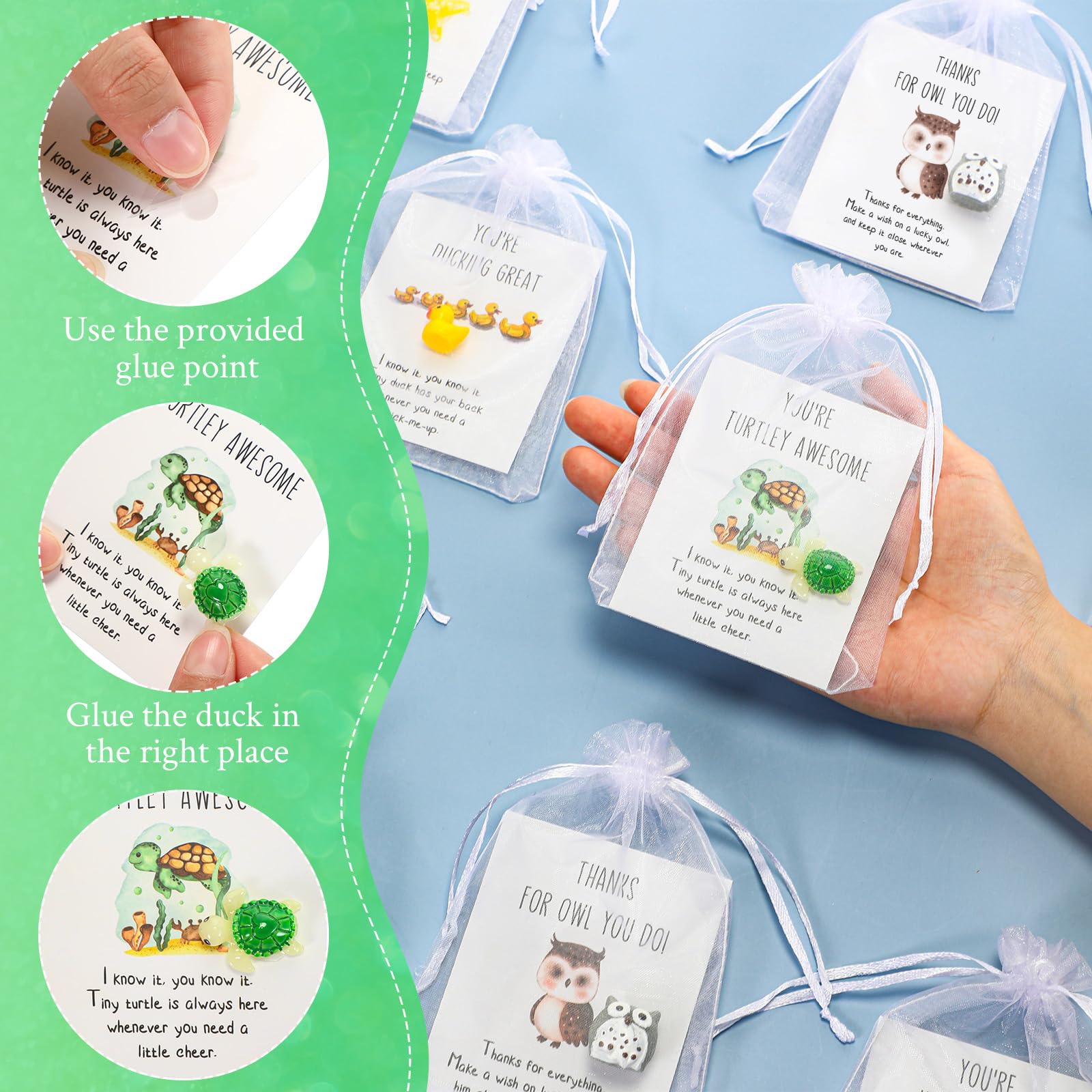 Foto 4 pulgar | Set De Regalo De Agradecimiento A Los Empleados Fumete Con Patos Y Tarjetas De Resina - Venta Internacional.