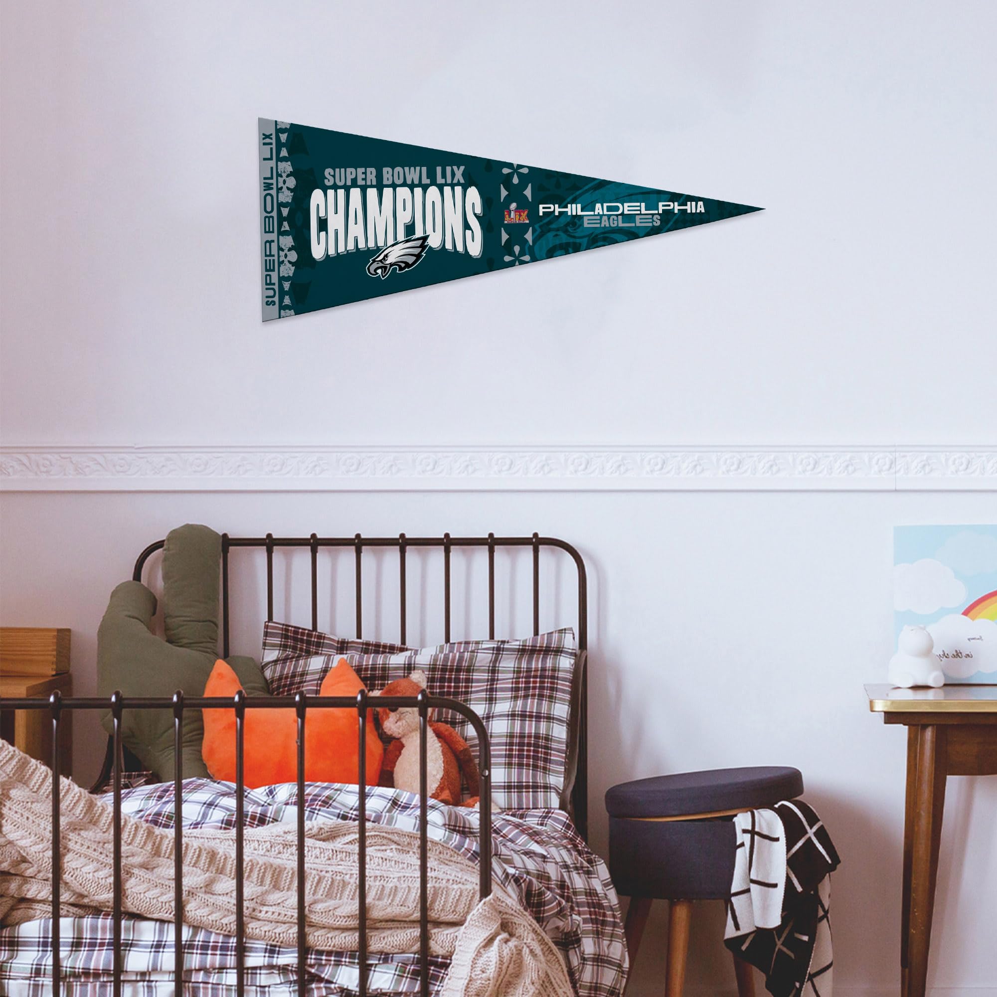 Foto 6 pulgar | Banderín Para Decoración De Pared Rico Industries Nfl Philadelphia Eagles - Venta Internacional.