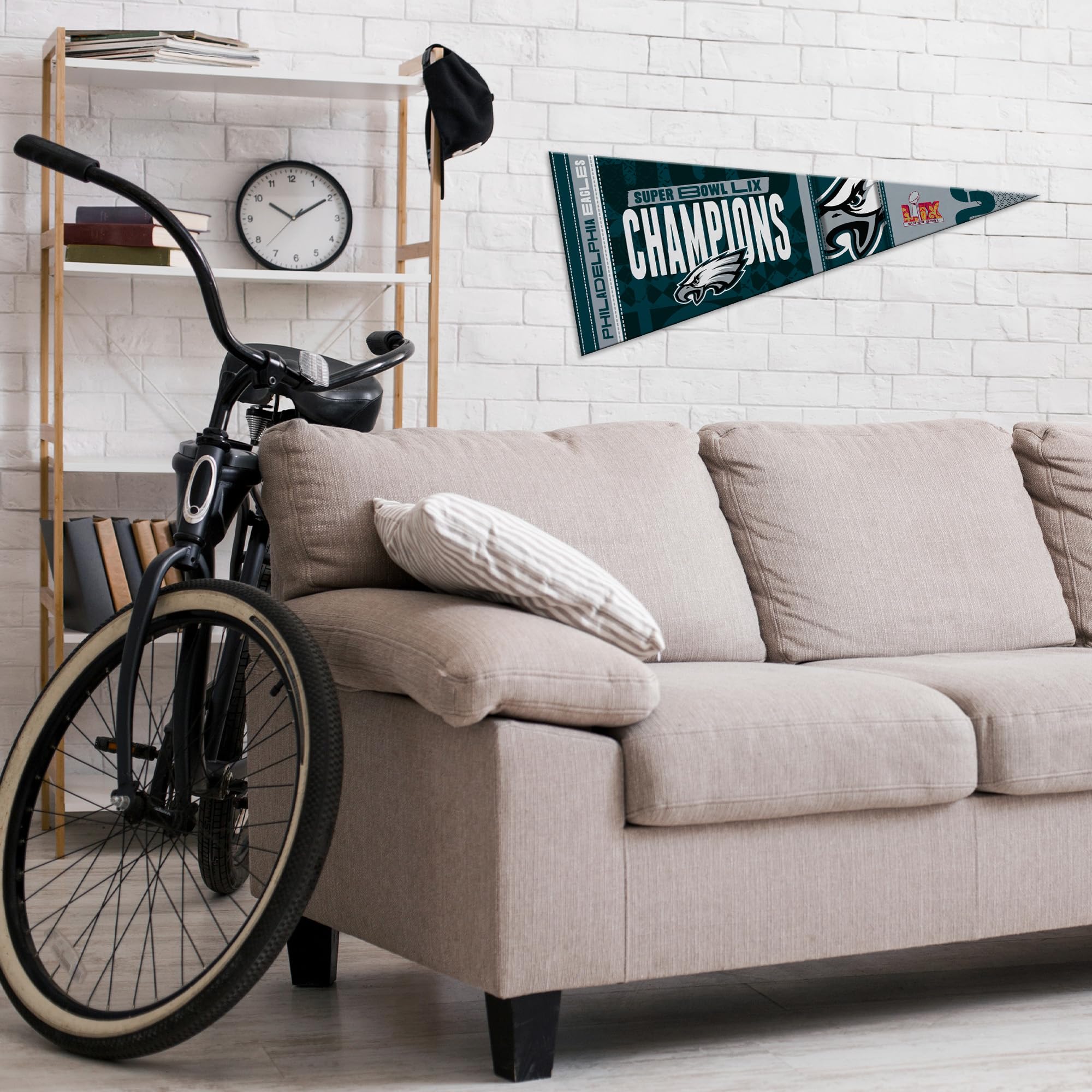 Foto 4 pulgar | Banderín Para Decoración De Pared Rico Industries Nfl Philadelphia Eagles - Venta Internacional.