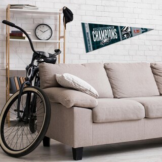 Foto 3 | Banderín Para Decoración De Pared Rico Industries Nfl Philadelphia Eagles - Venta Internacional.