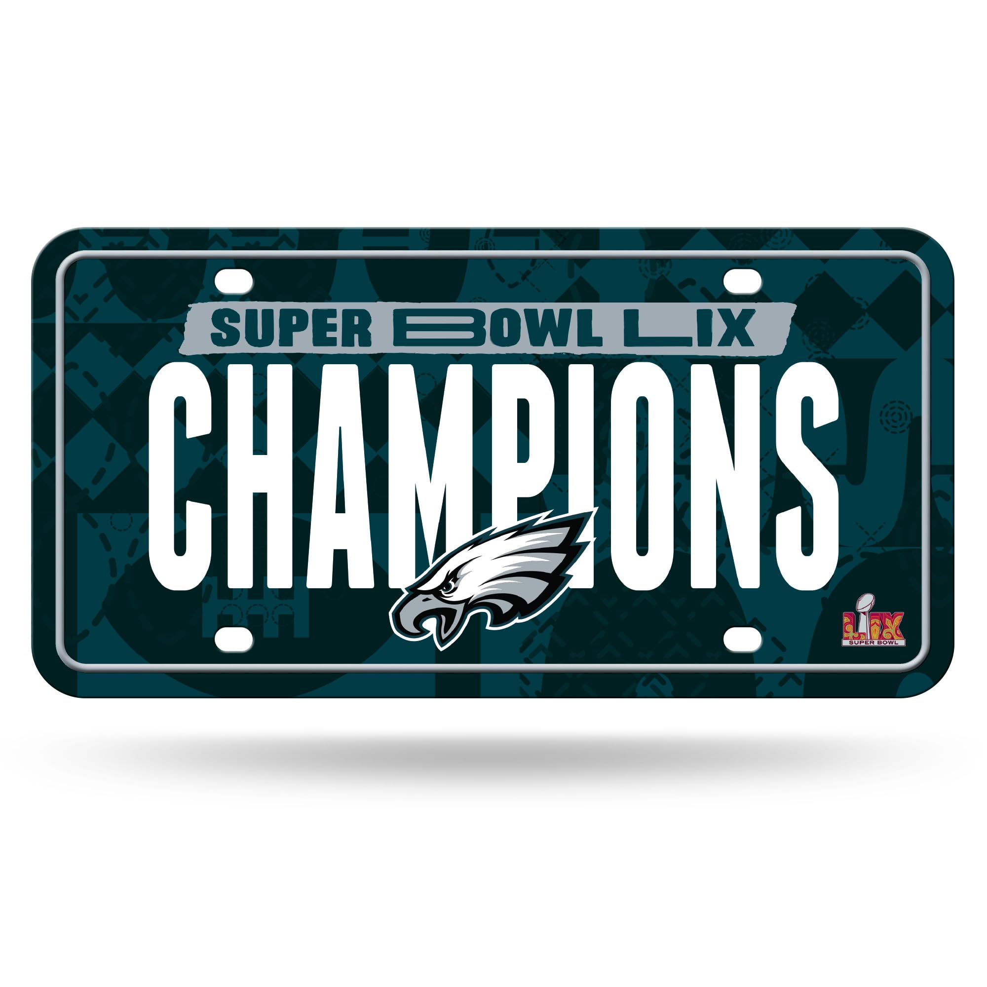 Foto 2 pulgar | Etiqueta Metálica Rico Industries Nfl Football Philadelphia Eagles - Venta Internacional.