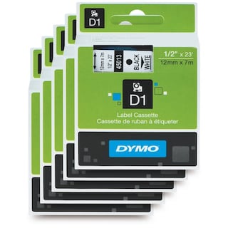 Foto 1 | Cinta De Etiquetado Dymo Standard D1 Para Labelmanager, Paquete De 5 - Venta Internacional.