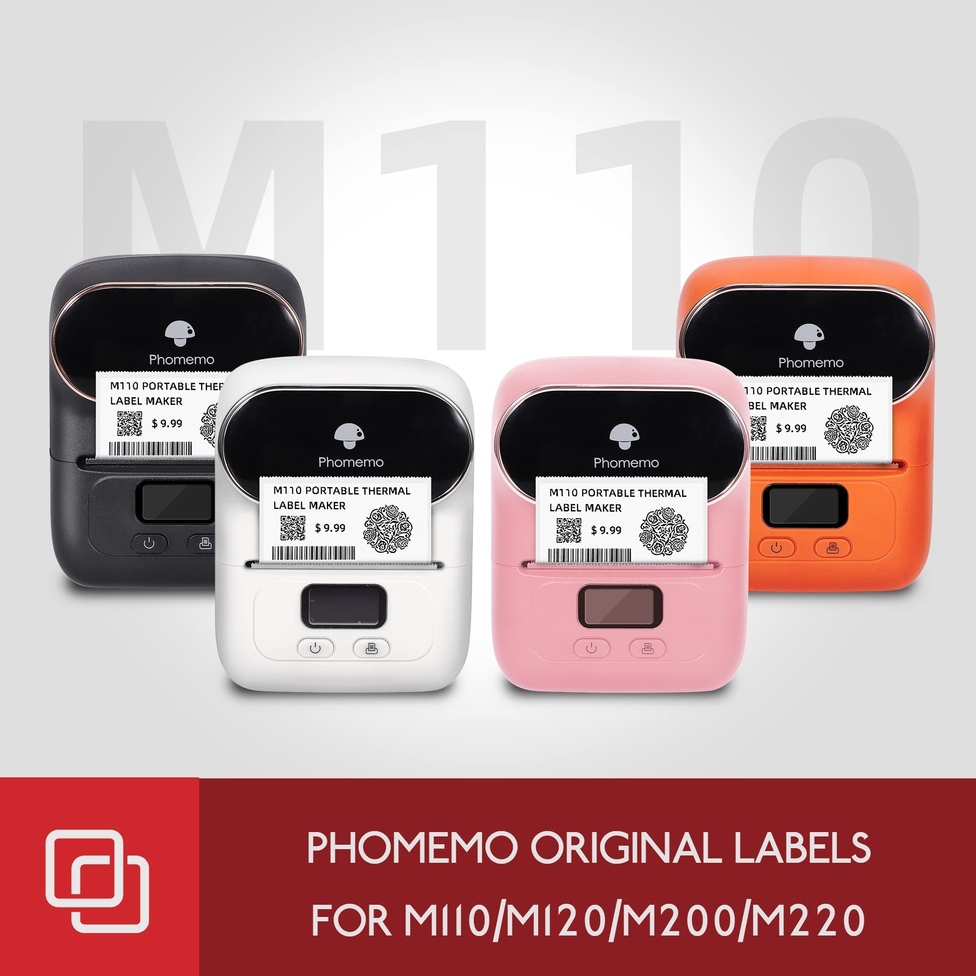 Foto 4 pulgar | Etiquetas Label Phomemo Original Square Series 230 6 Piezas- Venta Internacional