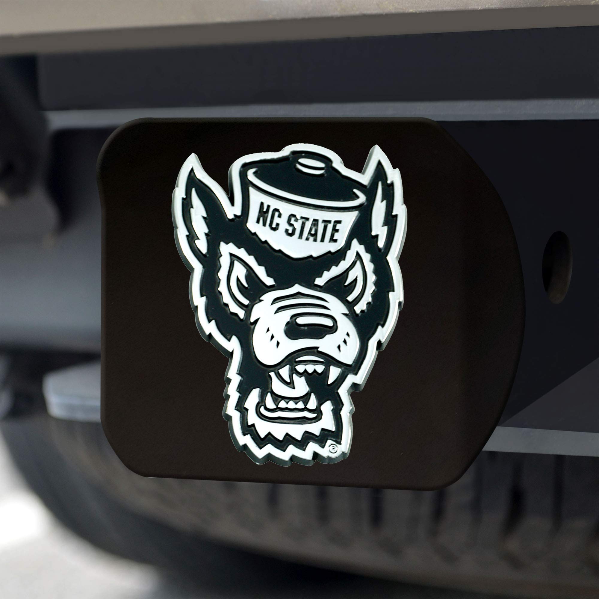 Foto 3 pulgar | Funda De Enganche Fanmats 25584 Nc State Wolfpack Black Metal - Venta Internacional.
