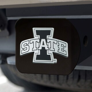 Foto 2 | Funda De Enganche Fanmats Iowa State Cyclones De Metal Negro Con Emblema - Venta Internacional.